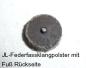 Preview: JL-Federfassklangpolster mit Fuß, Klarinettenpolster